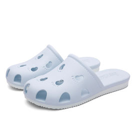 Fashion White Ladies Clog Slippers Water Sandals Non Slip EVA Material