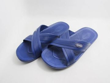 Black Pvc Slippers Corrosion Resistance Anti Slip Protection Any Color Available