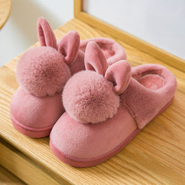 Winter Cozy House Slippers Anti Slip Lovely Indoor Shoes For Women